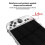 Transparent Protective Case for  2 Split Case Cover Anti-Fall Protective Shell Cover Game Console Clear Case 2