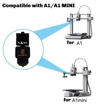 For H2D Hotend Kit Quick Swap Design 0.2mm Nozzles for A1 Series 3D Printer Accessories
