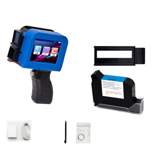 Handheld Inkjet Printer Detachable Portable  Inkjet Coding Machine for Production Date QR Handheld Printer CP12 1