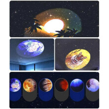 Multifunctional LED Lamps for Astronaut Projectors Have the Effect of Filin Film Projection, for Bedrooms