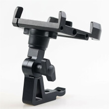 Bike Phone Mount,Aluminum Alloy,Adjustable Holder for Various Sizes Devices,Ideal for Bicycle and Motorcycle Navigation