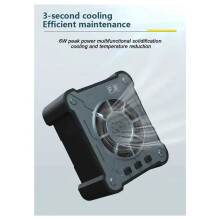 F3 6W Cooling UV Curing Fan Fast Heat Dissipation Smoke Exhaust Kit for Phones Computer Motherboard PCB Repair Tools