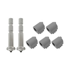Para Bicos  Kobra 3 Max, Meia de Silicone com Ponta Quente e Acessórios de Bico de Aço Temperado de 0,4 mm