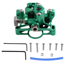 CNC All Metal for Sherpa V3 Extruder High Temperature Resistance Extruder Without Motor for Voron CR-10 Green