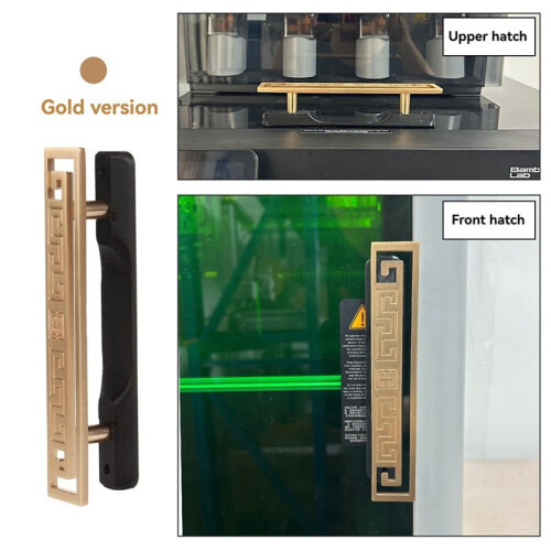 For  H2D 3D Printer Accessories Machine Door Handle  Handle Upgrade Metal Version  Door Handle 2