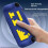 For  2 Silicone Case Ultralight Shockproof Protective Cover with Ergonomic Grip Enhanced Gaming Experience A 3