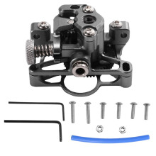CNC Totalmente em Metal para Extrusora Sherpa V3, Extrusora de Alta Resistência A Temperaturas Sem Motor para Voron CR-10  Grey