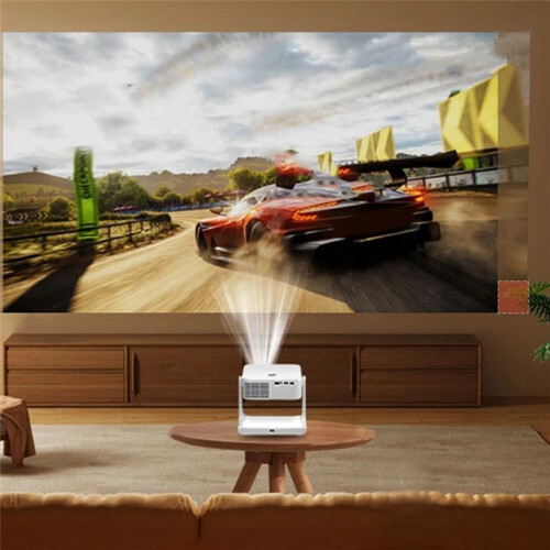 D1W Home Theater Projector 1080P Full HD PTZ Adjustable Bracket Wifi Android Version EU PLUG 2