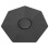 Ensemble de 4 capuchons de moyeu de roue en ABS noir, fixation par clips, protection complète 6