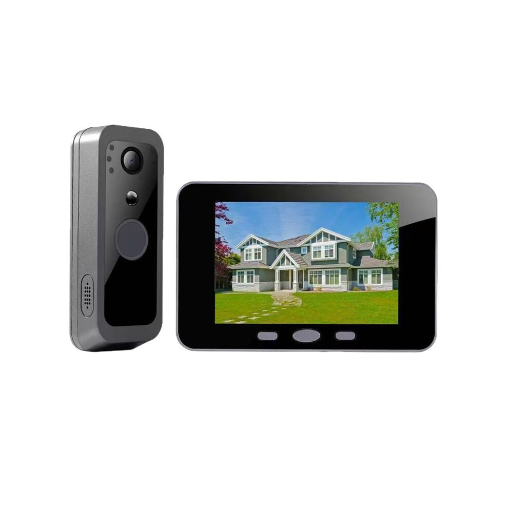 Wireless Intercom Doorbell Home Security Video Door Viewer Ir Night Vision Waterproof Door Camera No Need Network 6033017019974