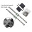 For Creativity Ender3 V2 Y-Axis Dual Rail Upgrade Kit DIY Hot End Wire Slide for 3D Printer Accessories 5