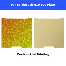 For  H2D Build Plate Double-Sided Printing PEI Magnetic Sheet Textured Smooth Thickened Spring Steel Bed A