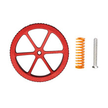4PCS M4 Screws Leveling Nuts Heat Bed Leveling Spring Knob Parts 3D Printers Print Platform Calibration Accessories