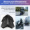 Motorcycle Windshield Windscreen Wind Shield Deflectore Screen for  XMAX300 X MAX 300 Tech MAX 2025+ Black 3