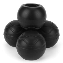 4Pcs Anti Slip Chair Leg Protectors for Chair Shock Absorption Moon Chair Foot Cover Stabilizing Rubber Feet