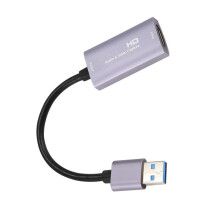 Placa de Captura de VíDeo USB 3.0 HD Placa de Captura de áUdio 4K 60FPS Dispositivo de Captura de Gravador de VíDeo de Streaming em Tempo Real