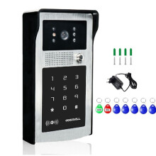 Tuya  Wifi Video Doorbell System 1080P Wireless Video Door Phone Outdoor WIFI Camera RFID Card EU Plug