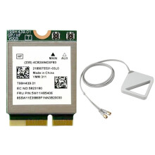 MT7927 WiFi7 Card+Omni WIFI Antenna 2.4G/5G/6G Tri-Band 8774M BT5.4 Wireless WiFi Card Gigabit Wireless Network Card