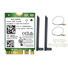 8260 8260NGW WiFi Card+2X8DB Antenna 2.4G/5Ghz 867M 4.2 AC8260 NGFF M.2 WiFi Wireless Card Module