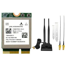 MT7927 WiFi7 Card Tri-Band 2.4G/5G/6G 8774M Wireless WiFi Network Card 5.4 Gigabit WiFi 7 M.2 Wireless Card