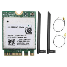 AW-CB304NF RTL8821CE WiFi Card+2X8DB Antenna 2.4G/5G Dual Band 4.2 433Mbps 802.11AC Laptop IPC Wireless Module