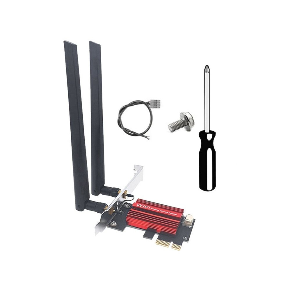 Photos - Other for Computer QCNCM865 WiFi 7 PCI-E Adapter Card Tri Band 2.4G/5G/6GHz 9256Mbps BT5.4 Desktop Wireless Network Adapter for Win10/11