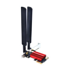 WiFi 7 QCNCM865 PCI-E-Adapter 9256 Mbps BT5.4 Tri-Band 2,4G/5G/6 GHz Draadloze Desktopnetwerkadapter voor Win10/11