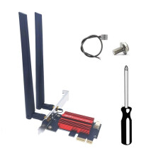 MT7925 WiFi 7 PCI-E Adapter Card Tri Band 2.4G/5G/6GHz 5374Mbps BT5.3 Desktop Wireless Network Adapter for Win11/10