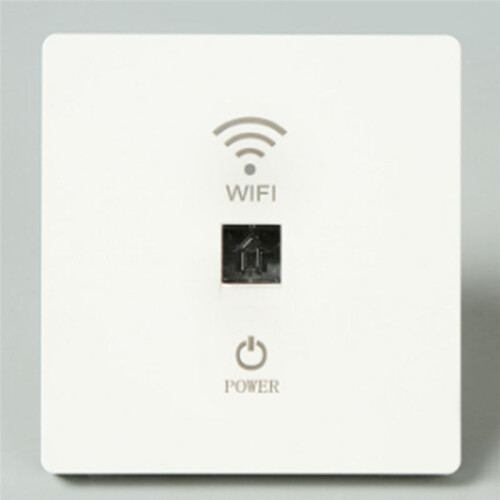 In-Wall WiFi 6 Router Panel 1000Mbps - 86-Type AP with 110V-220V for Whole Home Mesh Network Coverage 2