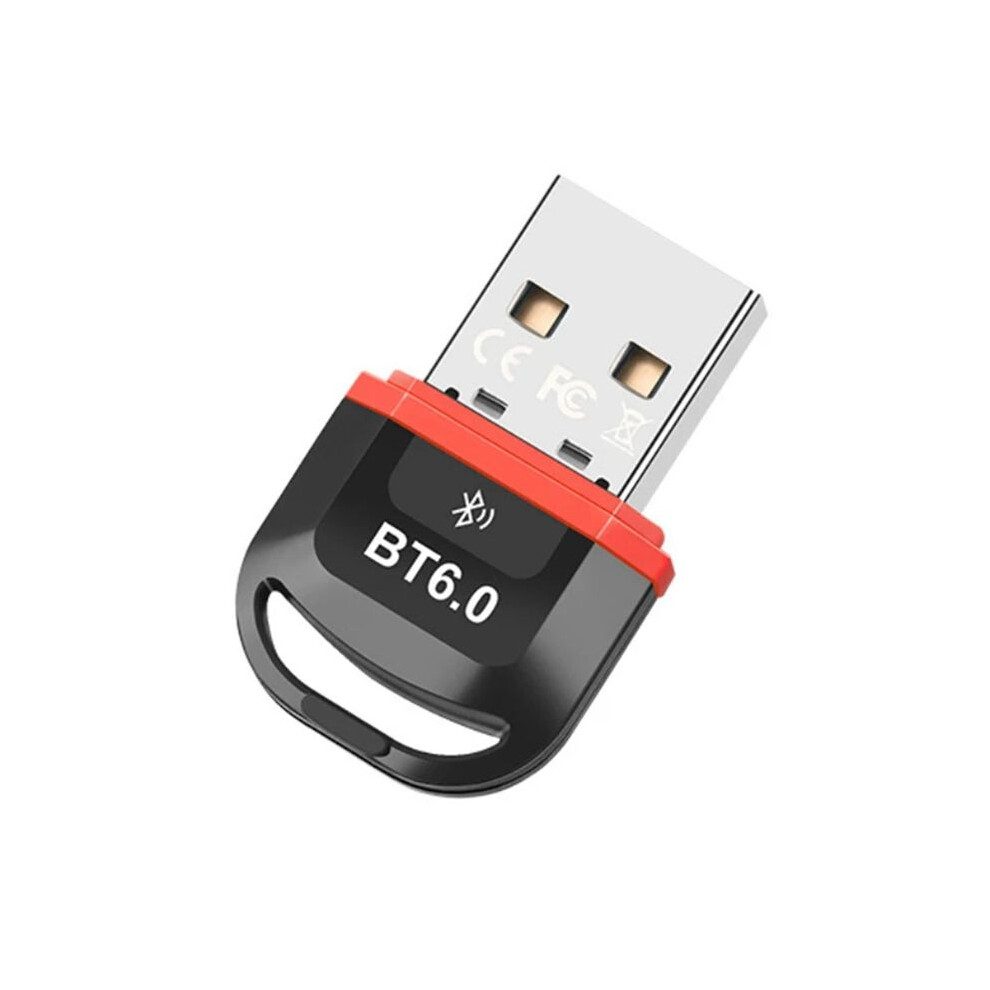 Usb 6.0 Adapter Usb Dongle Receiver & Transmitter For Keyboard/Mouse/Headphone/Speaker A Black/Red 6034087667065