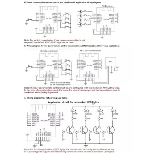 JDY-10M  MESH Networking ZIGBEE Module Master-Slave Integrated Support MESH Networking Zigbee App Passthrough 1