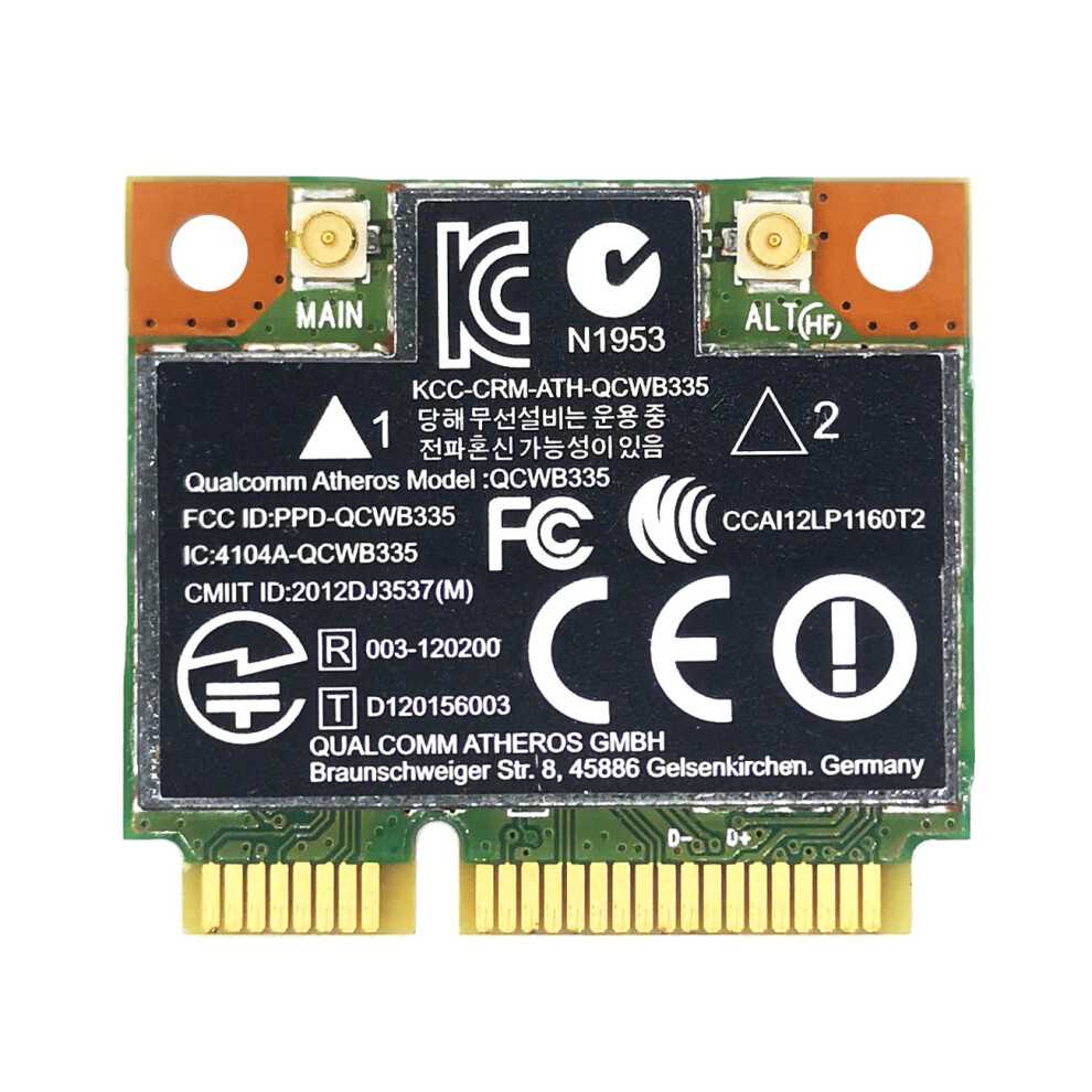 Ar9565 Wifi Card Qcwb335 Pcie 4.0 150Mbps 2.4G For Xp Win7 Win8 Linux System 6034253280654