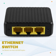Ethernet 1000Mbps Network Expansion 4 1in 3 Out Gigabit for Router Lan Hub Full/Half Duplex