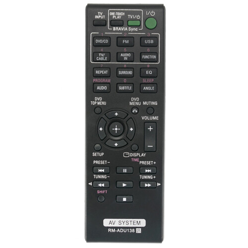 RM-ADU138 Replace Remote Control Fit for  AV System DAV-TZ145 HBD-TZ140 HBD-TZ145