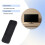 Silicone Proof Durable Soft Cover Waterproof Protective Case Rectangle Sleeve for  TV 4K Remote Control Black 4