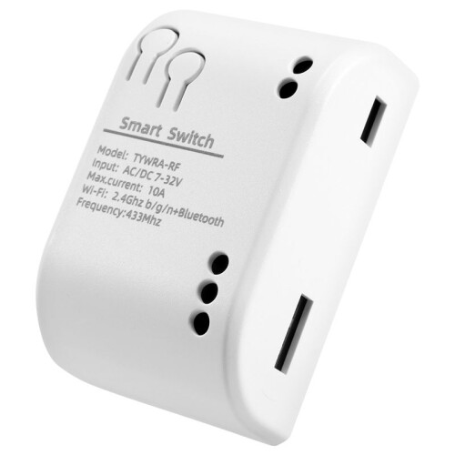 1CH RF   7-32V AC  WIFI Tuya Remote Control 433 Light  10A Rele Relay Self-Locking Interlock Inching 1