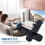 Soft Silicone Protective Remote Control Covers for   TV AN-MR21GC / MR21N / MR21GA(Black) 6