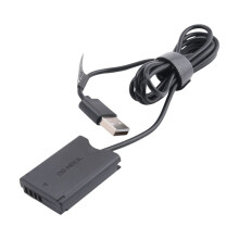 NB-13L Dummy Battery with USB-A Power Adapter Coupler for G7X2 G7X3 G5X2 G9X2 G1X3 G5X G9X SX620 SX720 SX730 HS