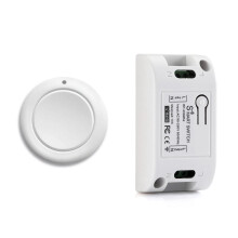 Home Trådlös Ljusströmbrytare RF 433 MHz Fjärrkontroll AC 110V 220V Mottagare Tryckknapp Sovrum Taklampa