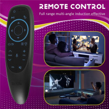 G10S Pro BT Airmouse Backlit Voz Controle Remoto Sem Fio para Player IR Learning G10 GiroscóPio para Android TV Box