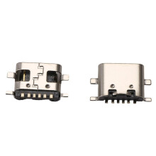 100Pcs/Lot 10Models Type-C USB Charging Dock Connectors Mix 6Pin and 16Pin Use for Phone and Digital Product Repair Kits