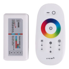 RF LED Remote Controller 2.4GHz Wireless RF Touch LED RGB Dimmer Controller for 5050 3528 RGB LED Strip Light 12V/24V