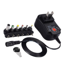 12W 3V 4.5V 5V 6V 7.5V 9V 12V 1.2A Adaptador de Energia Ajustável Carregador AC/ Universal 1.2A Fonte de Alimentação Comutada Plugue EUA