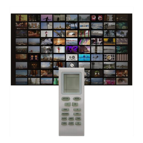 Universal Air Conditioner Remote Control Replacement Remote Control for Gree YBOF YB1FA YB1F2 YBOF2 2