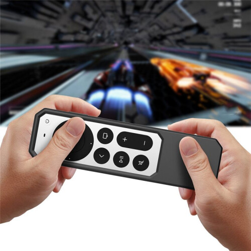 Silicone Remote Protective Case for -TV 4K Remote 2021 Anti-Slip Shockproof Soft Case Remote Control Case,Orange 1
