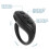 Remote Control Page Turner, Cell Phone Camera Shutter Selfie Remote,  Ring Remote for   -Black 3