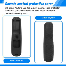 Estojo de Controle Remoto Inteligente de SubstituiçãO para AN-MR21GC MR21N/21GA Magic Remote Silicone Capa à Prova de Choque, Preto