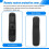 Replacement  Remote Control Case for  AN-MR21GC MR21N/21GA Magic Remote Silicone Shockproof Cover,Black 1