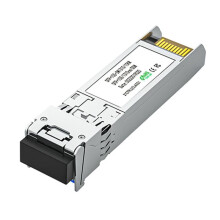 Módulo de Fibra Óptica SFP+ de 10 G, 2 Piezas, 1310 NM, LC, Monomodo, Transceptor de Fibra Dual, Compatible con Conmutadores de Enrutador de Red, A
