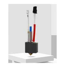 Kit Hotend 24V 60W Termistore Riscaldatore Gola per KingRoon KP3S V1 Estrusore Kit Hot End Ugello In Ottone da 0,4 mm